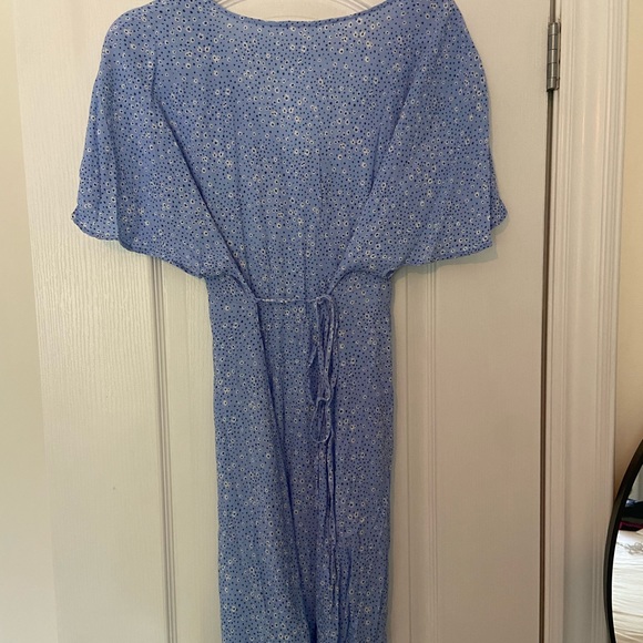 Mango Printed Sundress, Sz L - Picture 3 of 5